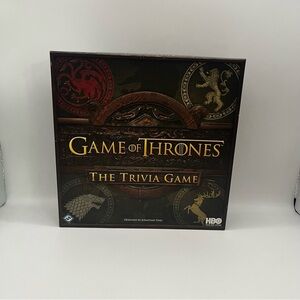 HBO Game of Thrones The Trivia Game 2015 Seasons 1-4 Board Game Fantasy Flight